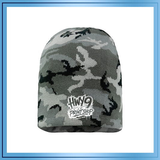 HWY 9 Print Shop Graffiti | 8" Beanie