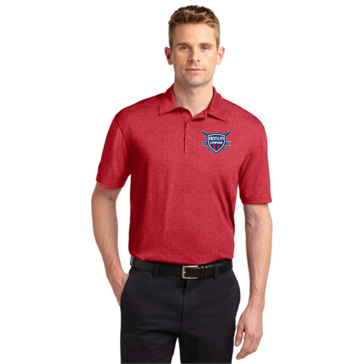 Sport-Tek Heather Contender Polo