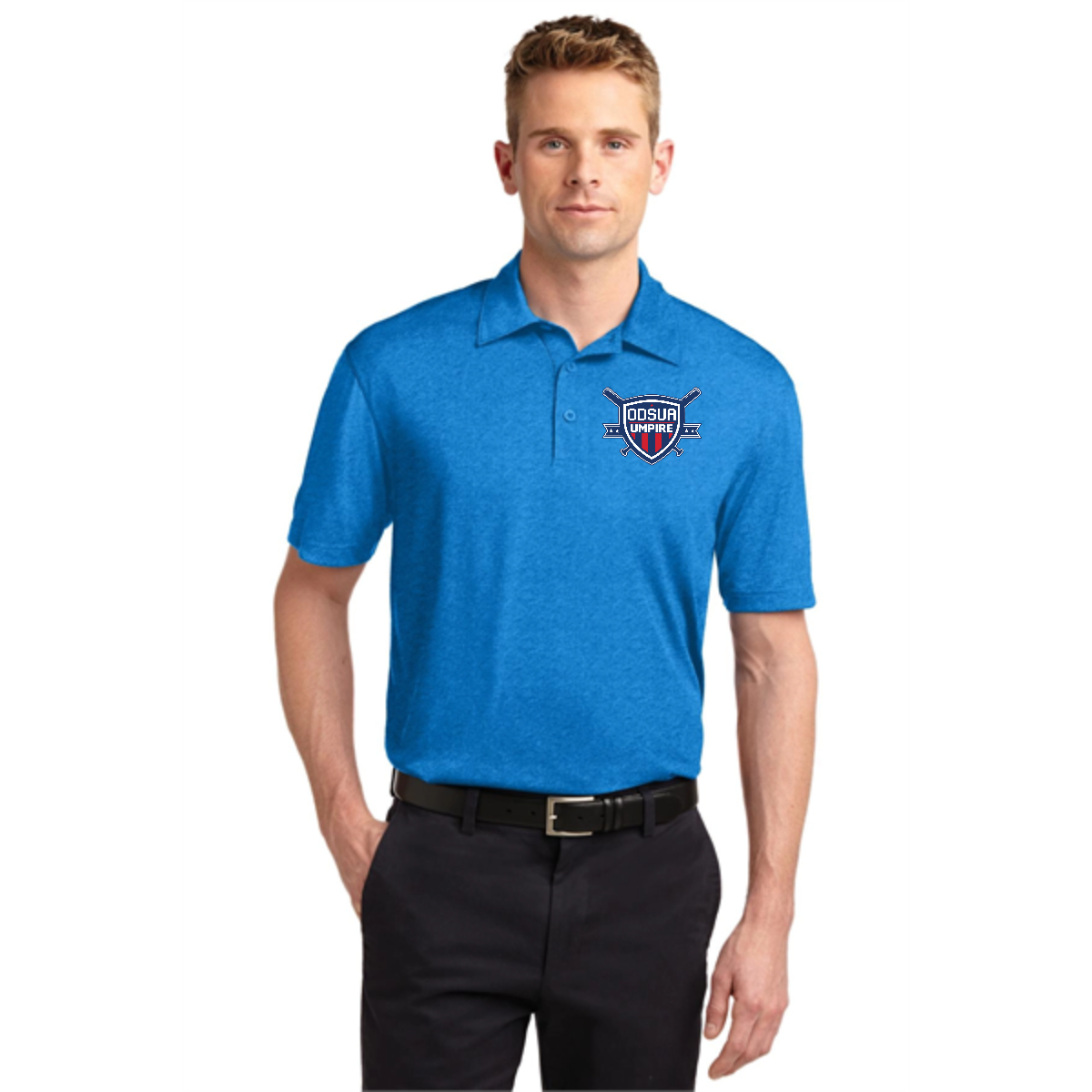 Sport-Tek Heather Contender Polo