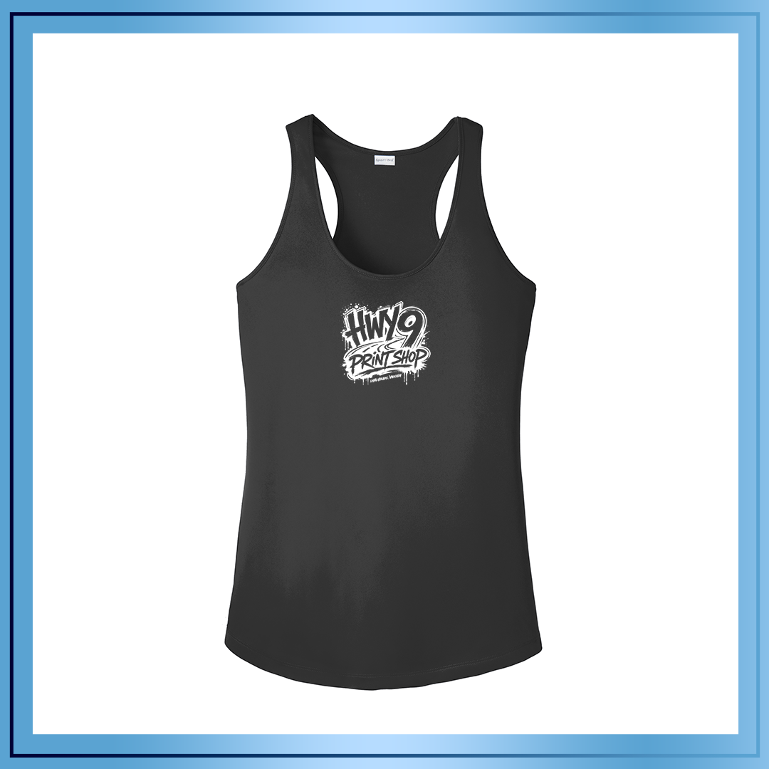 HWY 9 PRINT SHOP Graffiti |  Women's Tank Top