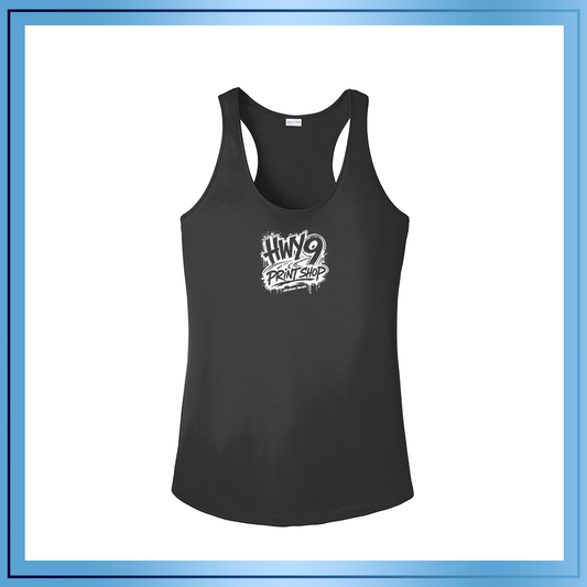 HWY 9 PRINT SHOP Graffiti |  Women's Tank Top